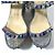 Sandali con zeppa Christian Louboutin CATACLOU Argento - vista 4