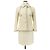 Timeless Conjunto 2way de tweed con botón Coco Mark Chanel Beige Crudo