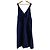 Autre Marque IENA Popeline Maxikleid mit V-Ausschnitt Blau Marineblau - Ansicht 2