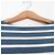 Autre Marque T-shirt a maniche corte SAINT JAMES Border Blu - vista 3