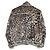 Autre Marque LEONARD FASHION Giacca leopardata Nero Beige - vista 2