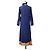 Autre Marque Vestido TOGA PULLA de rayón con bordados Azul Azul marino - vista 4
