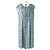Autre Marque Abito Drawer PRE2 in cotone e seta Blu - vista 3