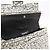 Borsa a tracolla Chanel 2.55 in pelle Tweed Nero Bianco - vista 7