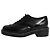 Chanel Schwarze Brogues mit Kontrastfinish - Größe EU 37.5