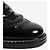 Chanel Schwarze Brogues mit Kontrastfinish - Größe EU 37.5 - Ansicht 4