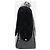 Chanel Borsa Classic Single Flap jumbo trapuntata in vernice nera 2009 Nero - vista 7