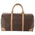Céline Celine Vintage Duffle Canvas and Leather Marron - vue 2