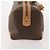 Céline Celine Vintage Duffle Canvas and Leather Marron - vue 4