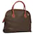Céline Borsa Celine Macadam Macadam con pelle Large Marrone