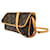 Louis Vuitton Twin Monogram Canvas PM Castaño - vista 3