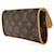 Louis Vuitton Twin Monogram Canvas PM Castaño - vista 4