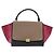 Céline Celine Trapeze in pelle e camoscio Medium Multicolore