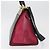 Céline Celine Trapeze in pelle e camoscio Medium Multicolore - vista 4