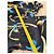 Diane Von Furstenberg Mono de seda estampado floral negro Roja Azul Amarillo - vista 13