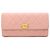 Portafoglio lungo bi-fold Chanel Boy Matelassé Rosa