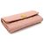 Portafoglio lungo bi-fold Chanel Boy Matelassé Rosa - vista 4