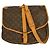 Louis Vuitton Saumur Monogram Canvas 35 Marrone