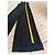 Halston Heritage Tuta Nera con Dettagli Dorati Nero - vista 10