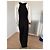 Halston Heritage Tuta Nera con Dettagli Dorati Nero - vista 7
