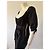 Diane Von Furstenberg Schwarzes Baumwollmisch-Kleid - Ansicht 8