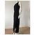 Halston Heritage Tuta Asimmetrica Nera Nero - vista 4