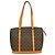 Borsa Louis Vuitton Babylone in Tela Monogram Marrone
