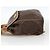 Céline Celine Vintage Drawstring Flap Macadam Coated Canvas Marron - vue 3