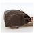 Céline Celine Vintage Drawstring Flap Macadam Coated Canvas Marron - vue 4
