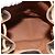 Céline Celine Vintage Drawstring Flap Macadam Coated Canvas Marron - vue 5