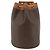 Céline Celine Vintage Macadam Canvas and Leather Marrone