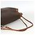 Céline Celine Vintage Macadam Canvas and Leather Marrone - vista 6