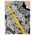 Diane von Furstenberg Patterned Silk Blend Top Black White  - view 9