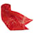 Hermès Sciarpa Twilly Hermes in seta rossa Rosso  - vista 1