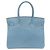 Hermès Borsa Hermes Birkin 30 in Blue Jean - vista 2
