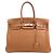 Hermès Borsa Hermes Birkin 35 in Gold Brown Marrone