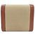 Céline Cartera pequeña con solapa Celine Triomphe Bi-fold Castaño - vista 2
