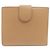 Cartera de cuero marrón de doble pliegue Gucci Castaño - vista 2
