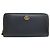 Marmont Cartera larga de piel de becerro Gucci Negro