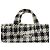 Borsa 2 Way Miu Miu Nero Bianco - vista 17
