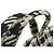 Borsa 2 Way Miu Miu Nero Bianco - vista 18