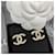 Orecchini Chanel CC Strass Oro D'oro  - vista 2