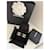 Orecchini Chanel CC Strass Oro D'oro  - vista 9
