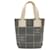 Borsa Chanel Chocolate Bar Canvas Marrone Bianco