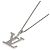 Collana con pendente Louis Vuitton in diamanti e oro bianco 18K