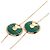 Lange Halskette Cartier Amulette Malachite Shell Diamond - Ansicht 4
