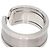 Anello C2 Band in oro bianco 18K Cartier - vista 10