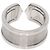 Anello C2 Band in oro bianco 18K Cartier - vista 4