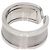 Anello C2 Band in oro bianco 18K Cartier - vista 9