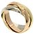 Cartier 3-Farben 18K Bandring